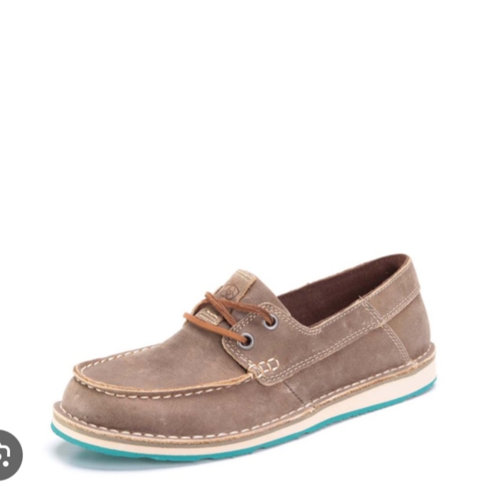 Ariat Tan Flats Moccasin-Style Loafers